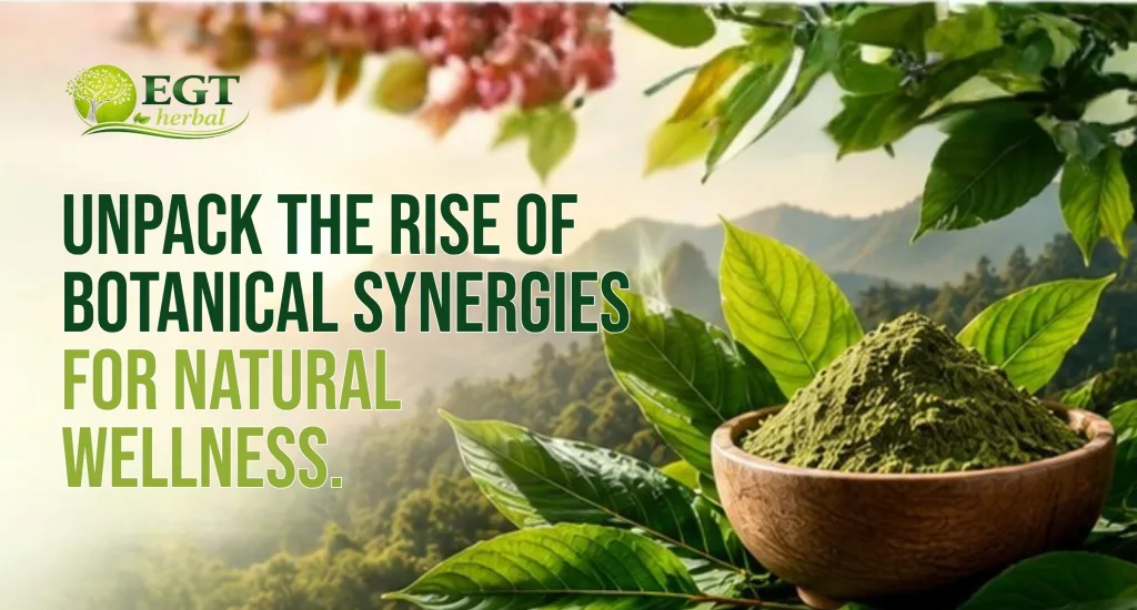 Unpack the rise of botanical synergies for natural wellness.